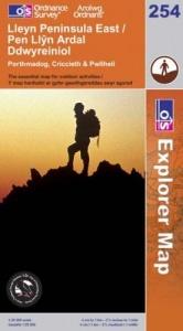 book cover of Lleyn Peninsula East (Explorer Maps) (OS Explorer Map) by Ordnance Survey