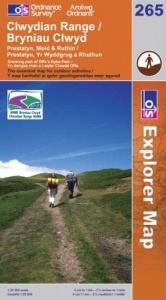 book cover of Clwydian Range (Explorer Maps) (OS Explorer Map) by Ordnance Survey