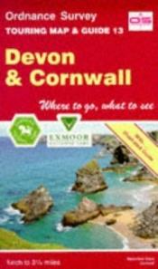 book cover of Devon and Cornwall (Touring Maps & Guides) by Ordnance Survey