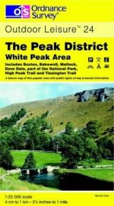 book cover of The Peak District: White Peak Area (Outdoor Leisure Maps) by Ordnance Survey