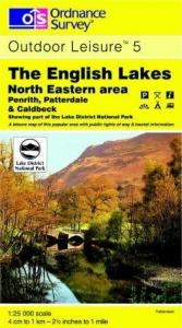 book cover of The English Lakes - North Eastern Area (Lamfold Outdoor Leisure Map) by Ordnance Survey