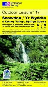 book cover of Outdoor Leisure Map 017: Snowdonia - Snowdon Area (Outdoor Leisure Maps) by Ordnance Survey