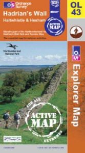 book cover of Hadrian's Wall (Explorer Maps) (Explorer Maps) by Ordnance Survey