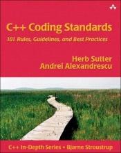 book cover of C coding standards : 101 rules, guidelines, and best practices by Herb Sutter