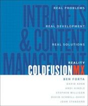 book cover of Reality ColdFusion: Intranets and Content Management by Ben Forta