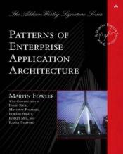 book cover of Patterns of Enterprise Application Architecture by Мартін Фаулер
