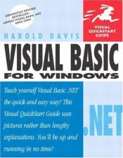 book cover of Visual Basic .NET for Windows: Visual QuickStart Guide by Harold Davis