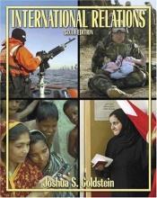 book cover of International Relations by Joshua S. Goldstein