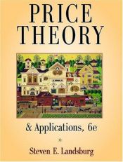 book cover of Price Theory and Applications (with Economic Applications) by 史帝文·藍思博