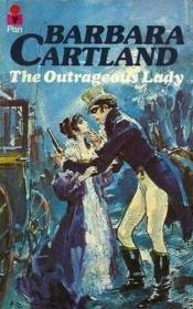 book cover of 67 The Outrageous Lady by Barbara Cartland