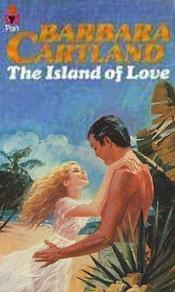 book cover of The island of love by Barbara Cartland