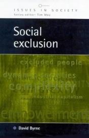 book cover of Social exclusion by David Byrne