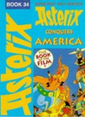 book cover of Astérix conquista a América by R. Goscinny