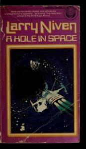 book cover of A Hole in Space by ラリー・ニーヴン