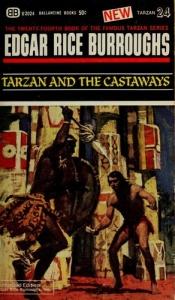 book cover of Tarzan and the Castaways by ادگار رایس باروز