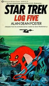 book cover of Star Trek Log Five by Alan Dean Foster