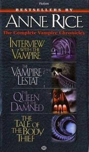 book cover of THE Vampire Chronicles - 5 Titles - Interview with the Vampire - The Vampire Lestat - The Queen of the Damned - The Tale by ऐन राइस