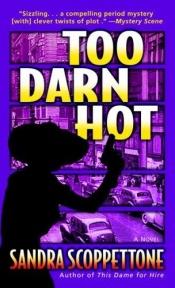 book cover of Too darn hot by Sandra Scoppettone