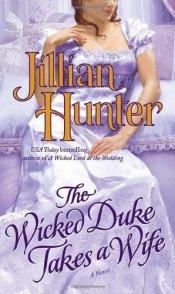 book cover of The Wicked Duke Takes a Wife (The Boscastles - 9) by Jillian Hunter
