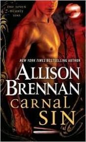 book cover of Carnal Sin (Seven Deadly Sins, Book 2) by Allison Brennan