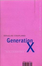 book cover of Generation X: Tales for an Accelerated Culture by Ντάγκλας Κόπλαντ