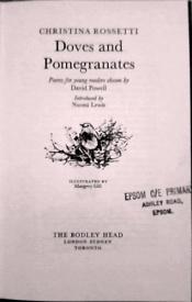 book cover of Doves and pomegranates by ดานเต เกเบรียล รอสเซ็ตติ