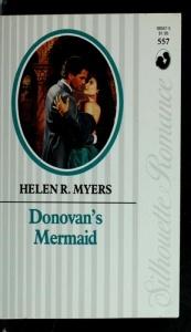 book cover of Donovan's Mermaid (Silhouette 557) by Helen R Myers