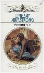 book cover of Finding Out (Harlequin Presents, No 871) by Lindsay Armstrong