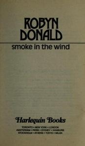 book cover of Smoke In The Wind (Harlequin Presents #1104 by Robyn Donald