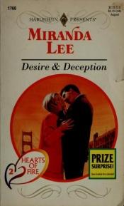 book cover of Desire & Deception (Hearts Of Fire 2) (Harlequin Presents #1760) by Miranda Lee