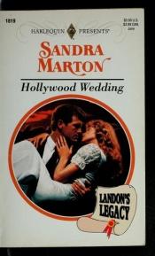 book cover of Mariage a Hollywood (Collection Azur) (French Edition) by Sandra Marton