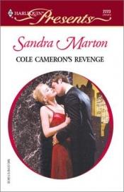 book cover of Cole Cameron'S Revenge (Red Hot Revenge) by Sandra Marton