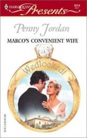 book cover of Marco's Convenient Wife (Wedlocked!) (Harlequin Presents # 2314) by Caroline Courtney