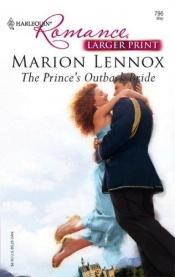 book cover of The Prince's Outback Bride (Harlequin Romance Large Print) by Marion Lennox