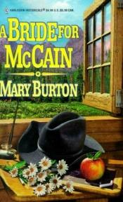 book cover of A Bride for McCain (Harlequin Historicals) by Mary Burton