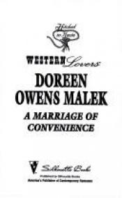 book cover of A Marriage of Convenience (Western Lovers Hitched in Haste) by Doreen Owens Malek