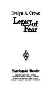 book cover of Legacy of Fear by Evelyn A. Crowe