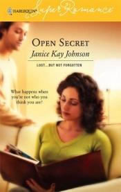 book cover of Open Secret (Super Romance) by Janice Kay Johnson