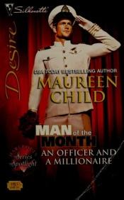 book cover of An Officer and a Millionaire (Desire Large Print) by Maureen Child