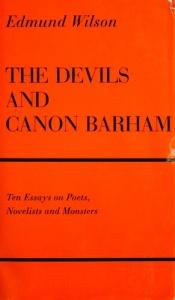 book cover of The Devils And Canon Barham by Edmund Wilson