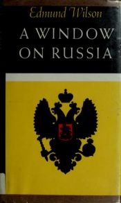 book cover of A window on Russia, for the use of foreign readers by Edmund Wilson