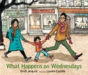 book cover of What happens on Wednesdays by Emily Jenkins