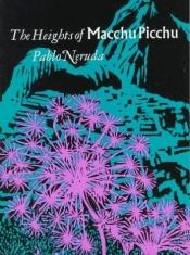 book cover of Machu Picchu by Պաբլո Ներուդա