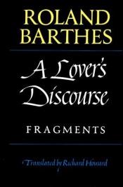 book cover of Fragments d'un discours amoureux by Barthes
