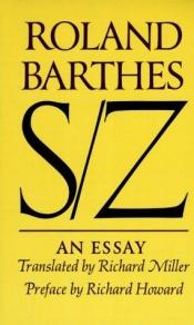 book cover of S/Z by Roland Barthes