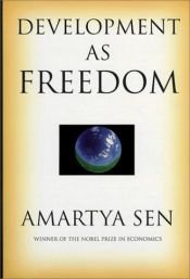 book cover of Development as Freedom by Amartya Sen