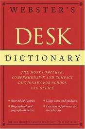 book cover of Webster's Desk Dictionary by Rh Value Publishing