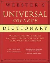 book cover of Webster's Universal College Dictionary [Premium] by Random House