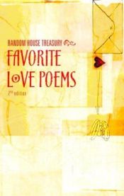 book cover of Random House Treasury of Favorite Love Poems by Random House