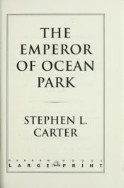 book cover of El emperador de Ocean Park by Stephen L. Carter